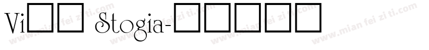 Vi刚问 Stogia字体转换